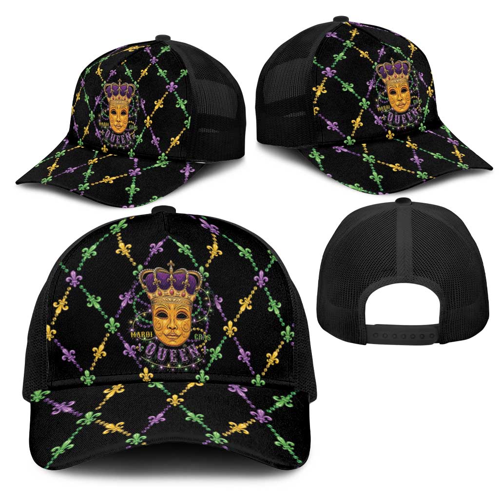 Mardi Gras King Mesh Trucker Cap Let the Good Times Roll - Wonder Print Shop