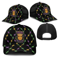 Mardi Gras King Mesh Trucker Cap Let the Good Times Roll - Wonder Print Shop