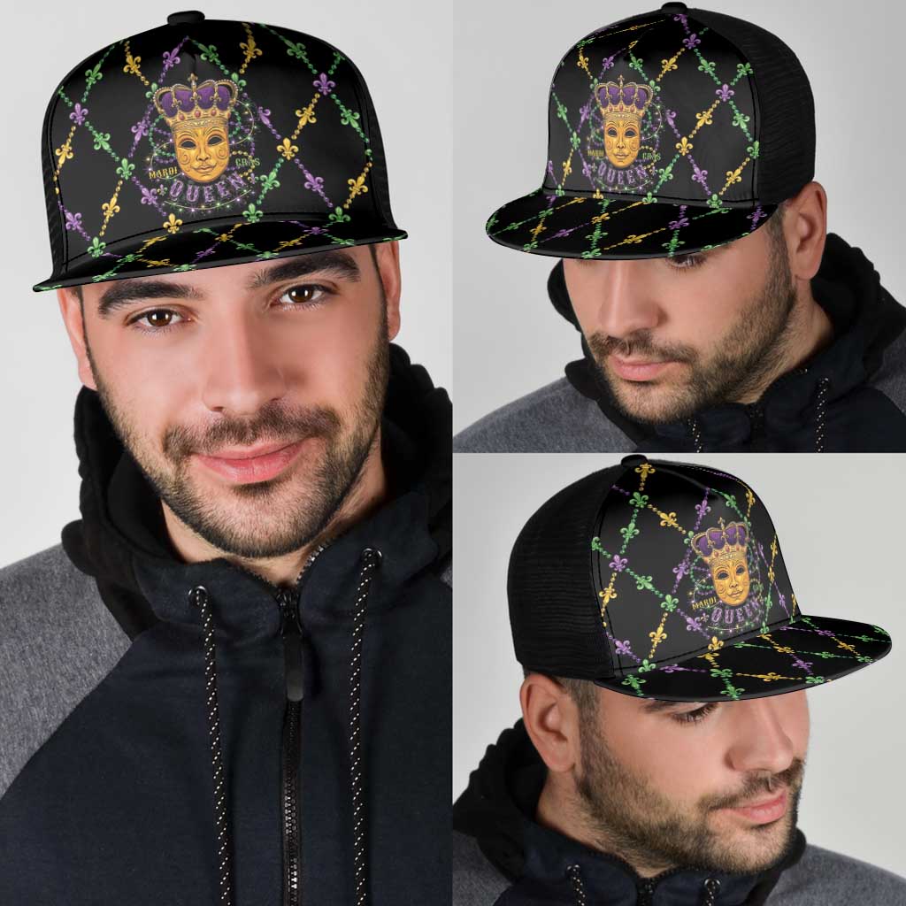 Mardi Gras King Mesh Trucker Cap Let the Good Times Roll - Wonder Print Shop