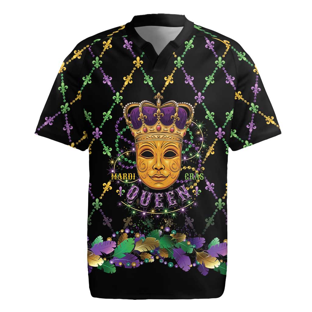 Mardi Gras King Rugby Jersey Let the Good Times Roll - Wonder Print Shop