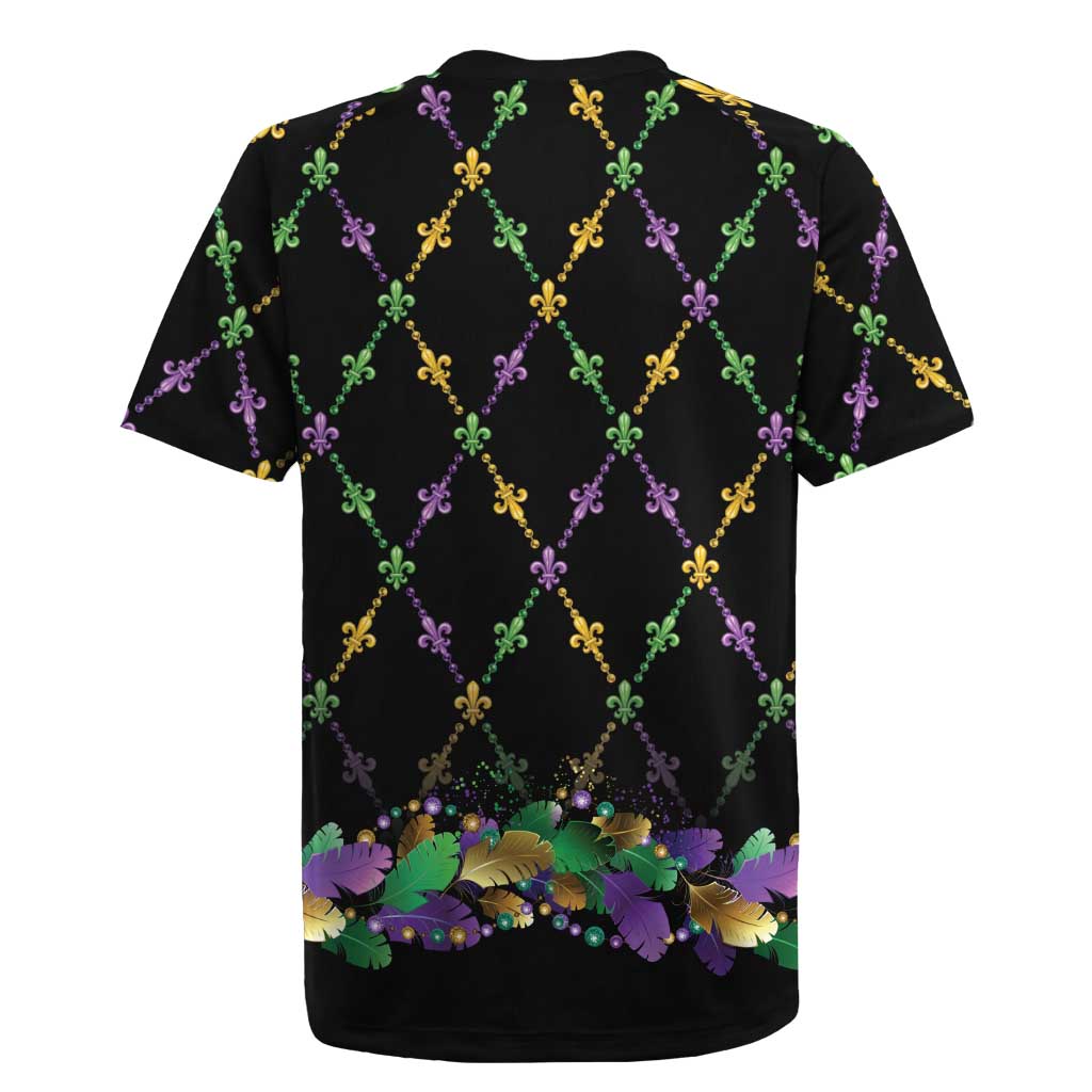 Mardi Gras King Rugby Jersey Let the Good Times Roll - Wonder Print Shop