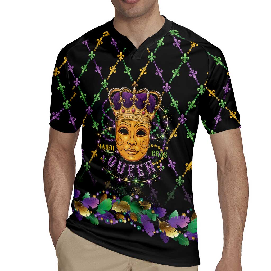 Mardi Gras King Rugby Jersey Let the Good Times Roll - Wonder Print Shop