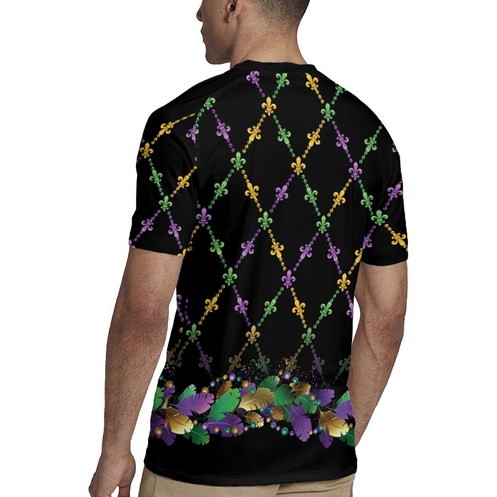 Mardi Gras King Rugby Jersey Let the Good Times Roll - Wonder Print Shop