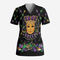 Mardi Gras King Scrub Top Let the Good Times Roll - Wonder Print Shop