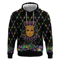 Mardi Gras King Zip Hoodie Let the Good Times Roll - Wonder Print Shop