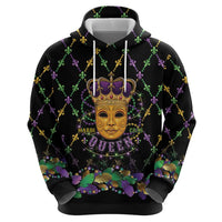 Mardi Gras King Zip Hoodie Let the Good Times Roll - Wonder Print Shop