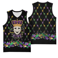 Mardi Gras Queen Basketball Jersey Let the Good Times Roll - Wonder Print Shop