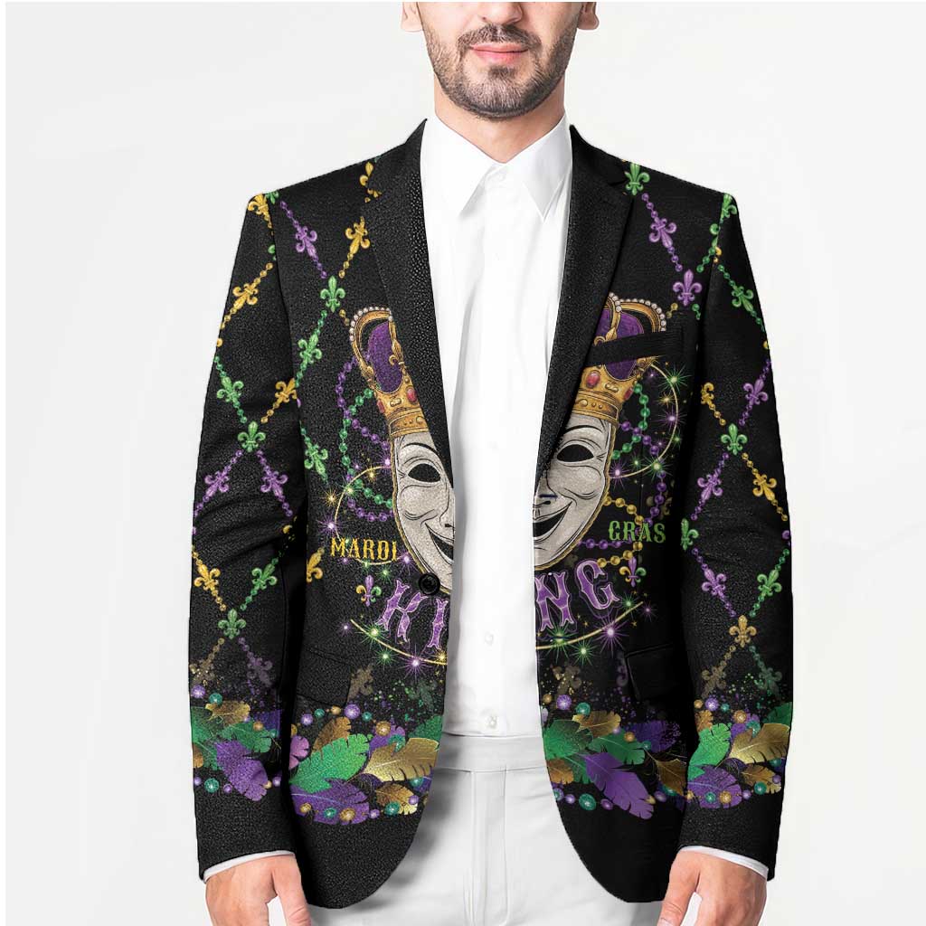 Mardi Gras Queen Blazer Let the Good Times Roll - Wonder Print Shop