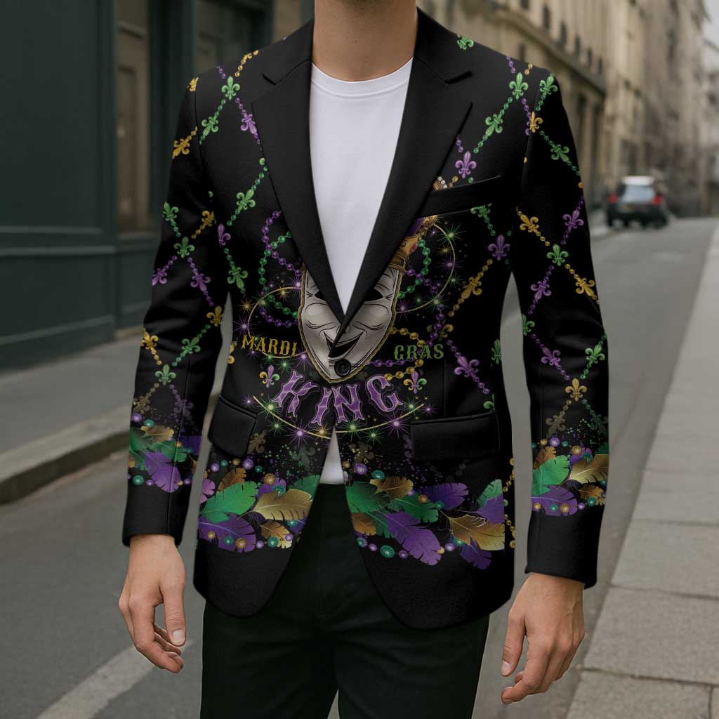 Mardi Gras Queen Blazer Let the Good Times Roll - Wonder Print Shop