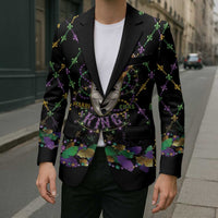 Mardi Gras Queen Blazer Let the Good Times Roll - Wonder Print Shop