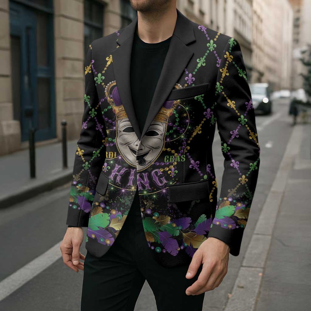 Mardi Gras Queen Blazer Let the Good Times Roll - Wonder Print Shop