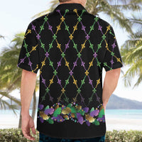 Mardi Gras Queen Hawaiian Shirt Let the Good Times Roll - Wonder Print Shop