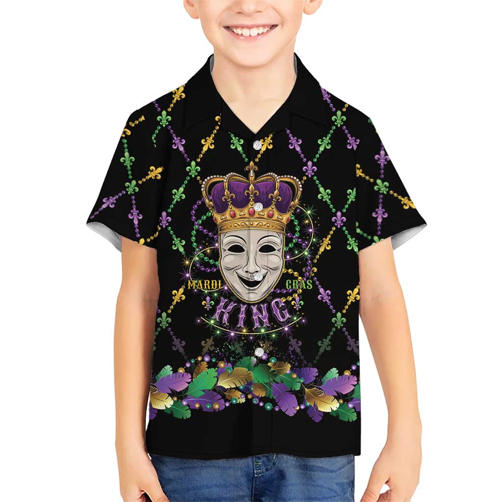Mardi Gras Queen Hawaiian Shirt Let the Good Times Roll - Wonder Print Shop