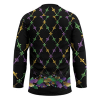 Mardi Gras Queen Hockey Jersey Let the Good Times Roll - Wonder Print Shop