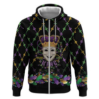 Mardi Gras Queen Hoodie Let the Good Times Roll - Wonder Print Shop