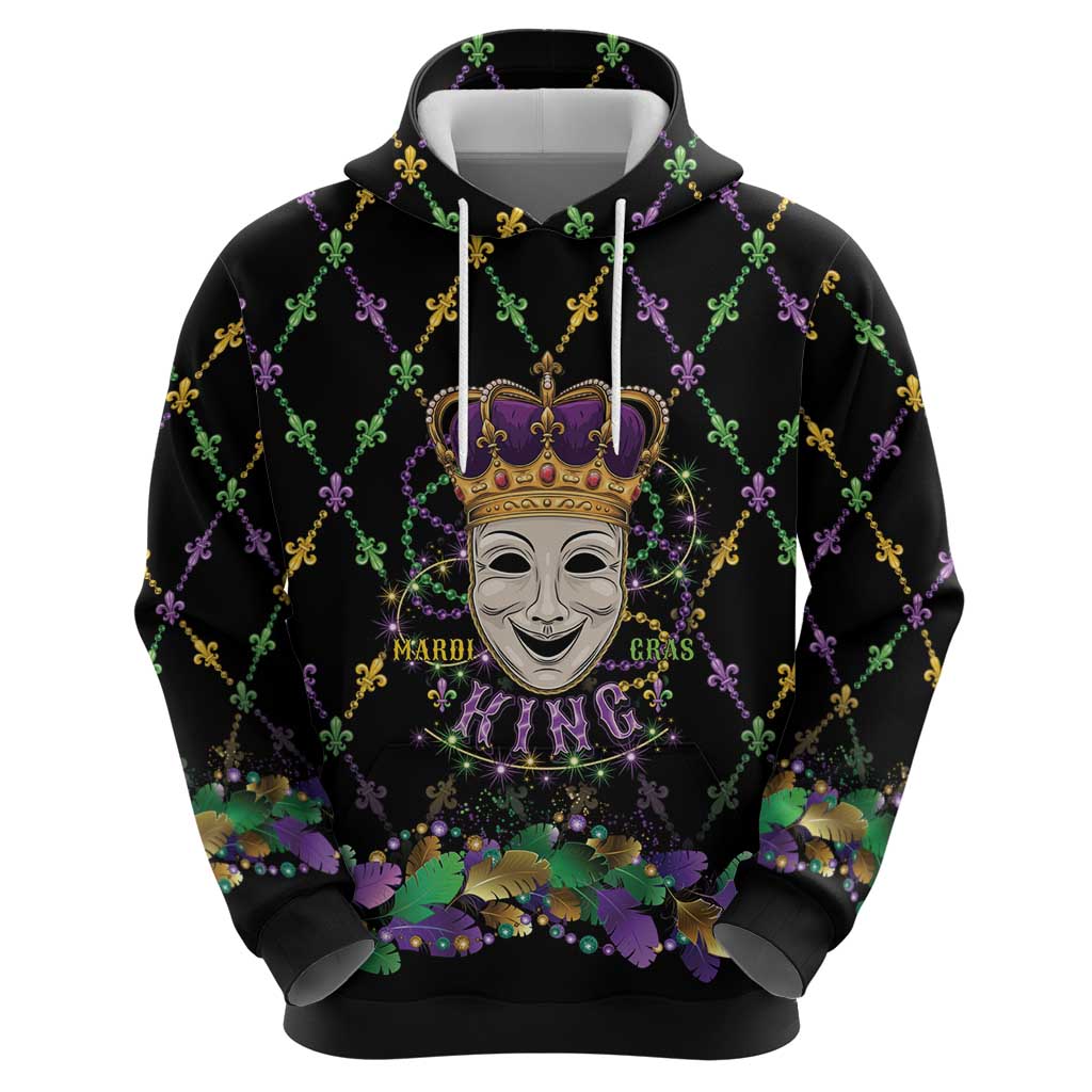 Mardi Gras Queen Hoodie Let the Good Times Roll - Wonder Print Shop