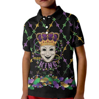 Mardi Gras Queen Kid Polo Shirt Let the Good Times Roll - Wonder Print Shop