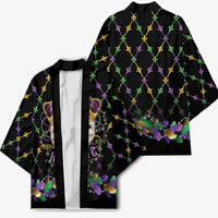 Mardi Gras Queen Kimono Let the Good Times Roll - Wonder Print Shop