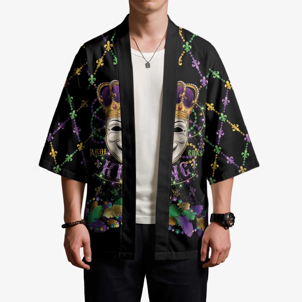 Mardi Gras Queen Kimono Let the Good Times Roll - Wonder Print Shop