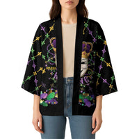 Mardi Gras Queen Kimono Let the Good Times Roll - Wonder Print Shop