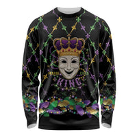 Mardi Gras Queen Long Sleeve Shirt Let the Good Times Roll - Wonder Print Shop