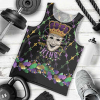 Mardi Gras Queen Men Tank Top Let the Good Times Roll - Wonder Print Shop