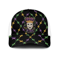 Mardi Gras Queen Mesh Trucker Cap Let the Good Times Roll - Wonder Print Shop