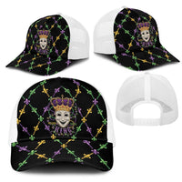 Mardi Gras Queen Mesh Trucker Cap Let the Good Times Roll - Wonder Print Shop