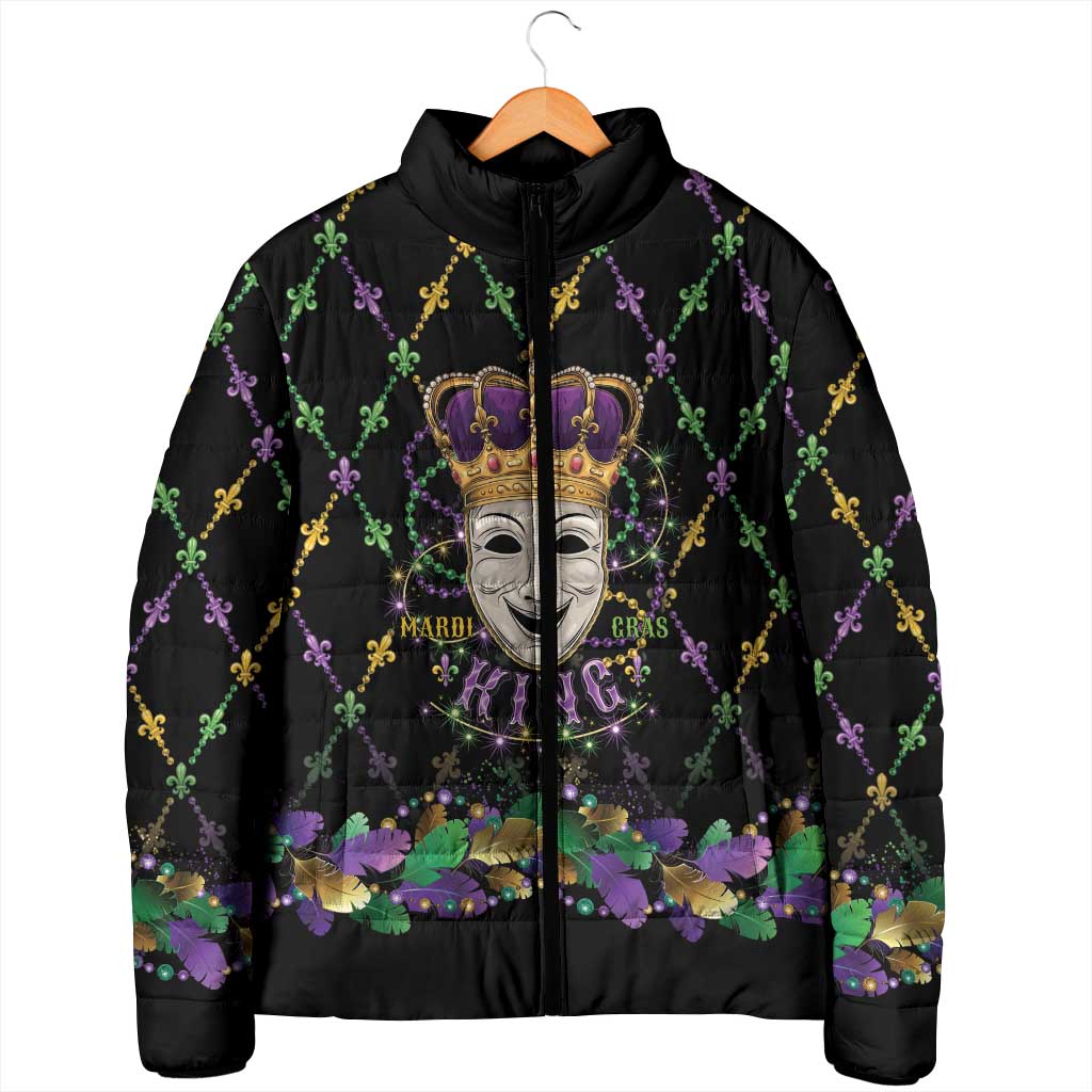 Mardi Gras Queen Padded Jacket Let the Good Times Roll - Wonder Print Shop