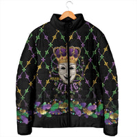 Mardi Gras Queen Padded Jacket Let the Good Times Roll - Wonder Print Shop