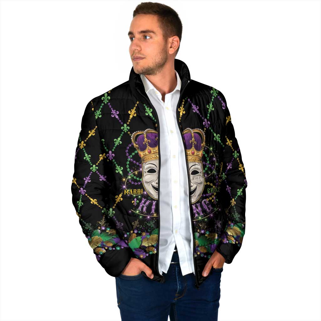 Mardi Gras Queen Padded Jacket Let the Good Times Roll - Wonder Print Shop