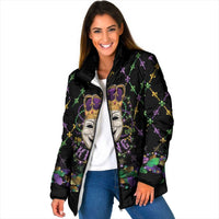 Mardi Gras Queen Padded Jacket Let the Good Times Roll - Wonder Print Shop