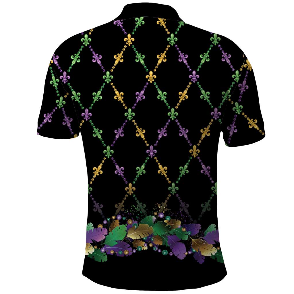 Mardi Gras Queen Polo Shirt Let the Good Times Roll - Wonder Print Shop