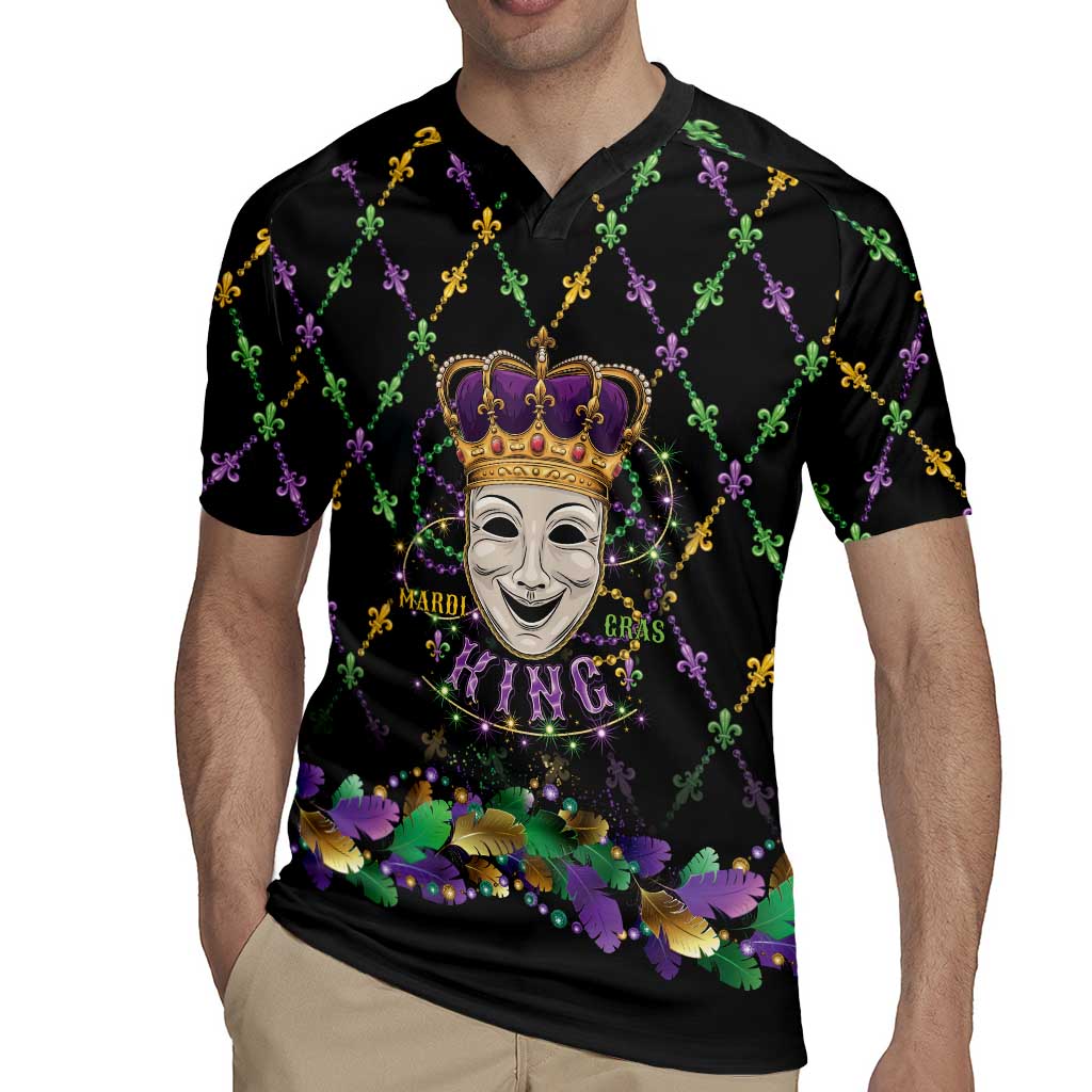 Mardi Gras Queen Rugby Jersey Let the Good Times Roll - Wonder Print Shop