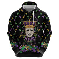 Mardi Gras Queen Zip Hoodie Let the Good Times Roll - Wonder Print Shop