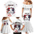 Custom USA vs Canada Ice Hockey Face Off Family Matching Mermaid Dress and Hawaiian Shirt Stars Maple Leaf