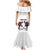Custom USA vs Canada Ice Hockey Face Off Family Matching Mermaid Dress and Hawaiian Shirt Stars Maple Leaf