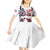 Custom USA vs Canada Ice Hockey Face Off Kid Short Sleeve Dress Stars Maple Leaf