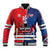 Custom USA vs Canada Ice Hockey Face Off Baseball Jacket Hockey Championship