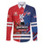 Custom USA vs Canada Ice Hockey Face Off Family Matching Tank Maxi Dress and Hawaiian Shirt Hockey Championship
