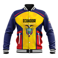 Custom Ecuador Rugby Baseball Jacket Los Piqueros Go Champions