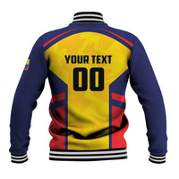 Custom Ecuador Rugby Baseball Jacket Los Piqueros Go Champions