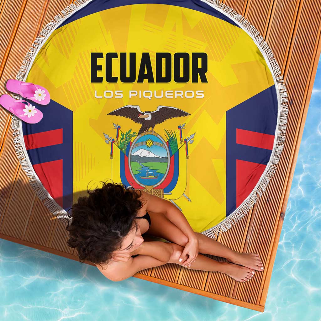 Ecuador Rugby Beach Blanket Los Piqueros Go Champions