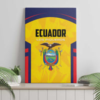 Ecuador Rugby Canvas Wall Art Los Piqueros Go Champions