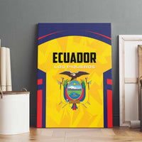 Ecuador Rugby Canvas Wall Art Los Piqueros Go Champions