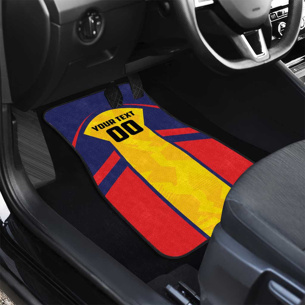 Ecuador Rugby Car Mats Los Piqueros Go Champions
