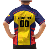 Custom Ecuador Rugby Family Matching Mermaid Dress and Hawaiian Shirt Los Piqueros Go Champions