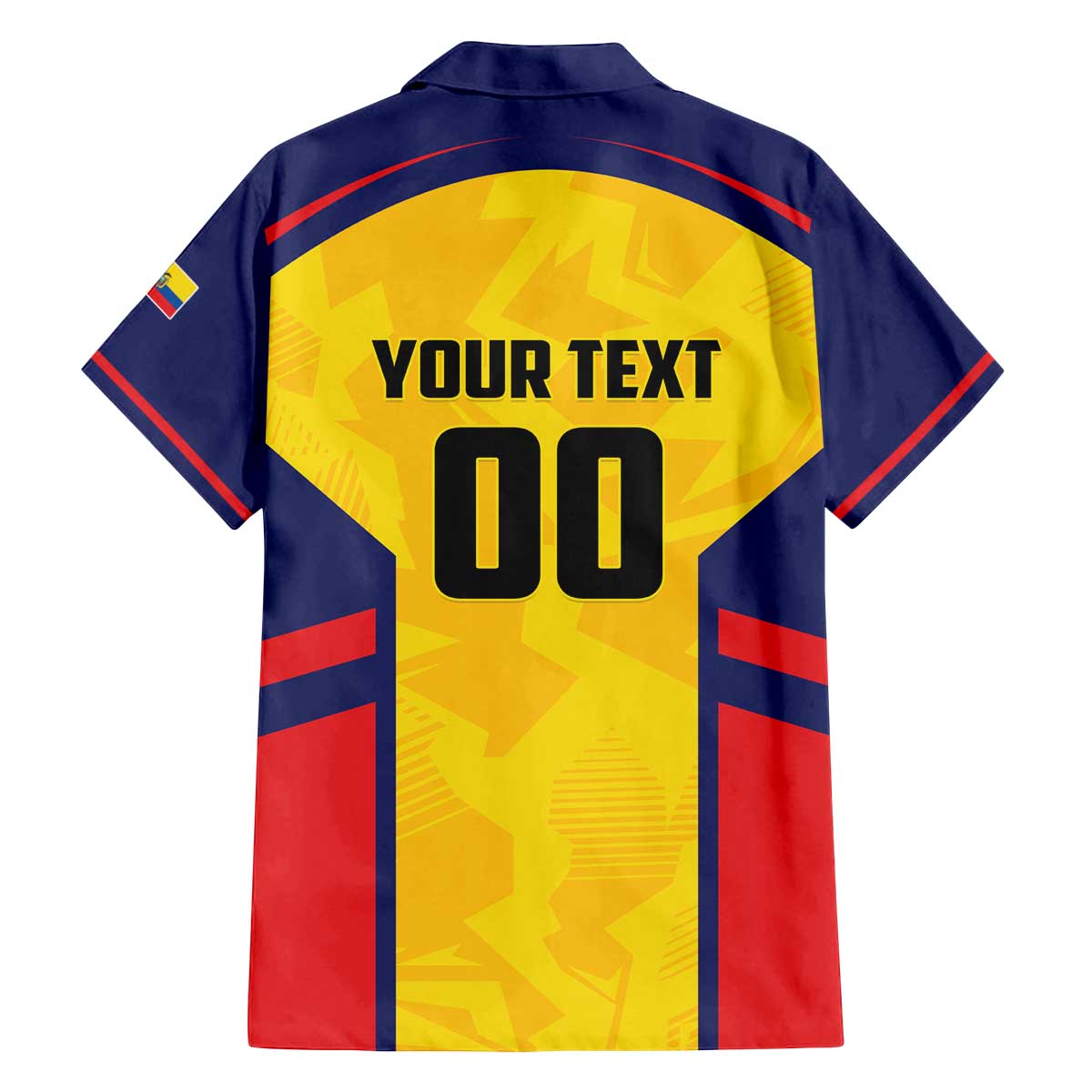 Custom Ecuador Rugby Family Matching Off The Shoulder Long Sleeve Dress and Hawaiian Shirt Los Piqueros Go Champions
