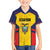 Custom Ecuador Rugby Family Matching Summer Maxi Dress and Hawaiian Shirt Los Piqueros Go Champions