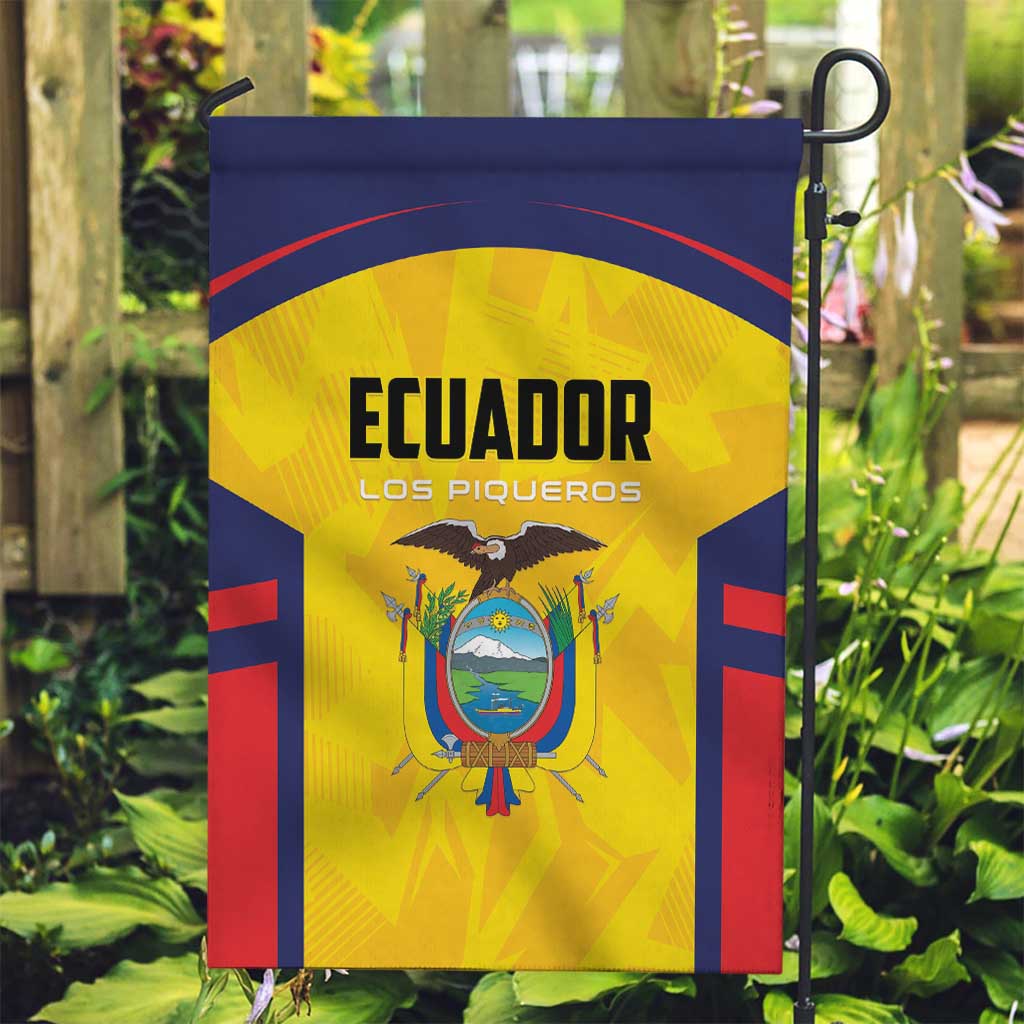 Ecuador Rugby Garden Flag Los Piqueros Go Champions